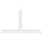 Ekena Millwork Portland Architectural Grade PVC Gable Bracket, 60"W x 35"H x 4"D x 4"F, 14/12 Pitch GBP060X35X0404POR00 - alternate 2